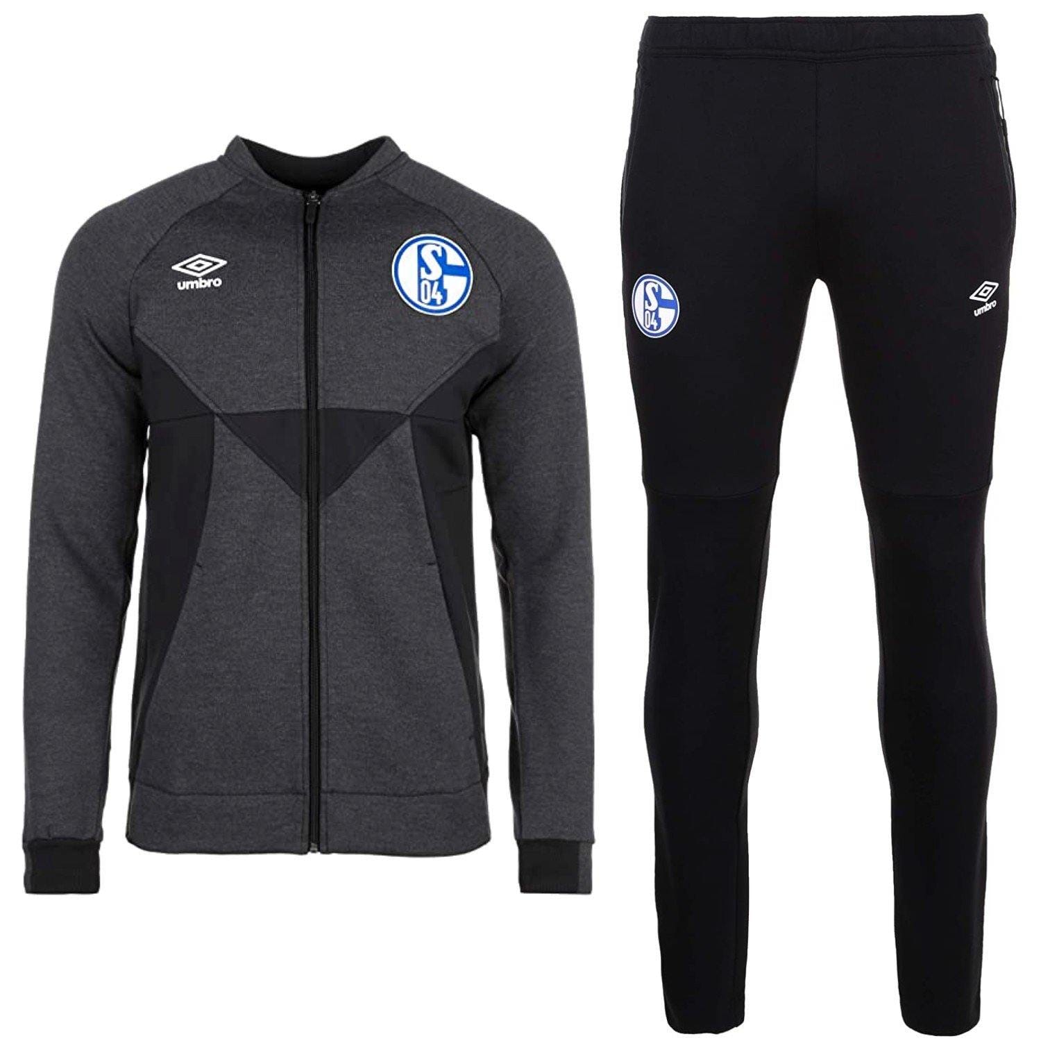 Schalke 04 training presentation Soccer tracksuit 2019/20 - Umbro